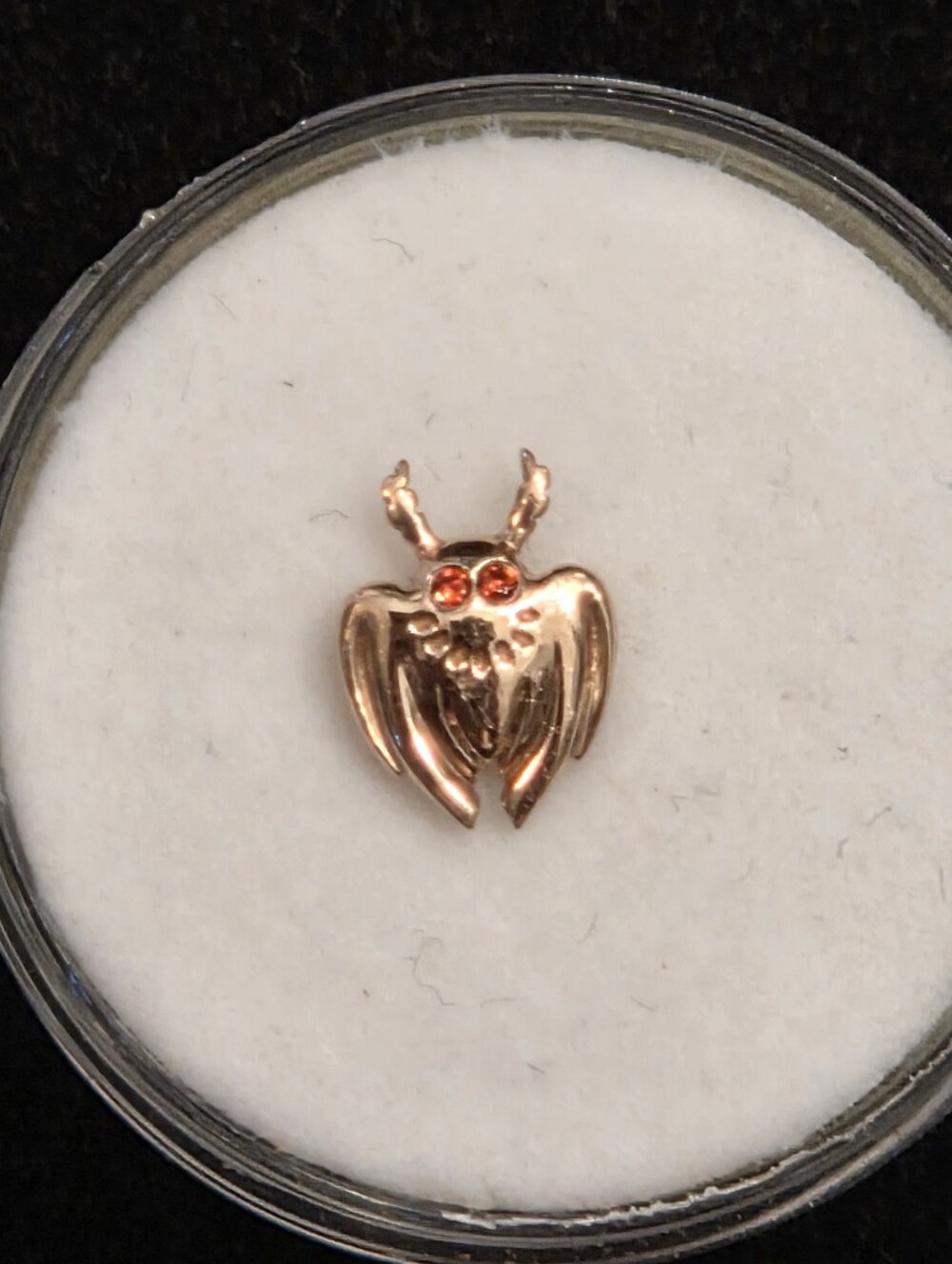 Mothman Threadless End by Junipurr in Rose Gold - Picture 4 of 6